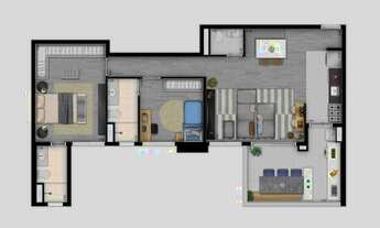 Imagem 3: The Gardens Reserva Tatuapé , 89 - 105m², 3 quartos - São Paulo - SP