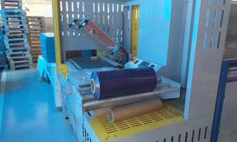 Imagem 5: Máquina de Shirink Dalmak Automatica com forno de encolhimento