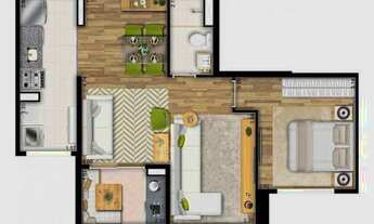 Imagem 7: Passeio Morumbi - 49m², com 2 Dorm - Vila Andrade - SP