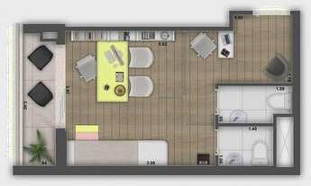 Imagem 5: Upside Paraíso , 27m², 0 quartos - Paraíso, São Paulo - SP