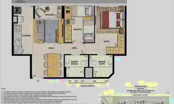 Imagem 6: Murano Residencial, apartamentos de 2, 3 quartos e Coberturas Dúplex