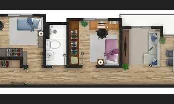 Imagem 5: APARTAMENTO com 3 dormitórios à venda por R$ 491.306,06 no bairro Estância Pinhais - PINHA