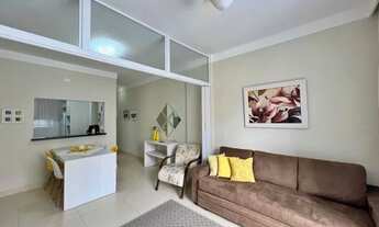 Imagem 4: Apartamento Beira Mar, com Vista para o Mar, 1 Dormitório, 1 Vaga, Pitangueiras, Guarujá/S