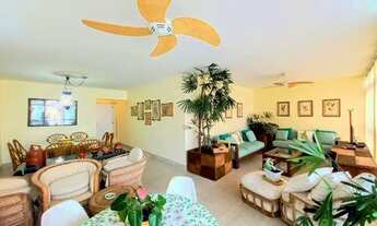 Imagem 5: Apartamento com 3 dormitórios à venda, 145 m² por R$ 1.100.000,00 - Pitangueiras - Guarujá