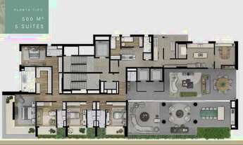 Imagem 6: Apartamento com 5 dormitórios à venda, 500 m² por R$ 30.400.000,00 - Vila Nova Conceição