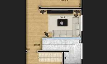 Imagem 4: Casa com 3 dormitórios para alugar, 120 m² por R$ 5.300,00/mês - Villagio Imperial - Louve