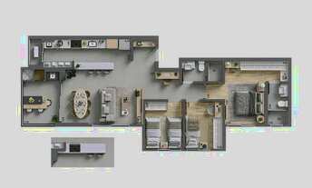 Imagem 4: COBERTURA com 3 dormitórios à venda por R$ 2.660.473,00 no bairro Cidade Industrial - CURI