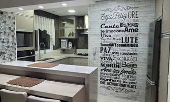 Imagem 2: Apartamento com 2 dormitórios à venda, 88 m² por R$ 885.000,00 - Vila Homero Thon - Santo