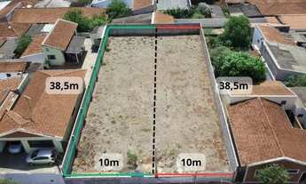 Imagem: 2 Terrenos com 10x38,5 cada (ao lado) medindo