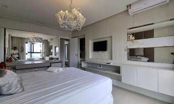 Imagem 2: 3 suítes com gabinete nascente total, andar alto e mobiliado LE PARC