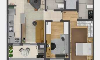 Imagem 6: Apartamento 1Dormitório para venda em Florianópolis - SC