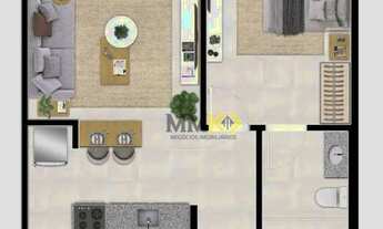 Imagem 4: Apartamento à venda, 53 m² no Aparecida - Santos/SP