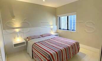 Imagem 6: Flat disponível para locação no The Time contendo 33m², 01 dormitório e 01 vaga de garagem