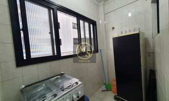 Imagem 5: Apartamento à venda 01 dormitório com sacada - piscina - em Guilhermina - Praia Grande