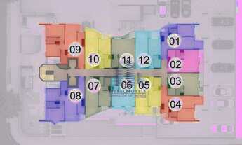 Imagem 2: Apartamento com 2 dormitórios à venda, 62 m² por R$ 479.009,46 - Ponta Verde - Maceió/AL