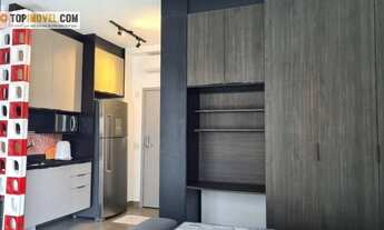 Imagem 3: Apartamento tipo Studio a venda todo mobiliado e decorado 32m² bairro de Pinheiros São Pau