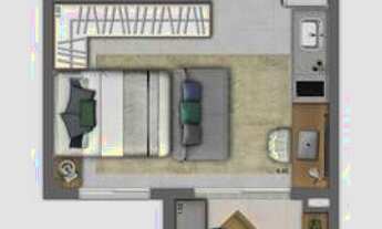 Imagem 6: Living Concept Panamby - 25m² - 1 a 2 Quartos - 1 Banheiro - Vila Andrade, São Paulo - SP