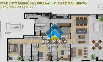 Imagem 5: Apartamento com 3 dormitórios à venda no Jardins - São Paulo/SP Dhommus negócios imobiliár