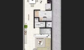 Imagem 5: Casa com 3 dormitórios para alugar, 120 m² por R$ 5.300,00/mês - Villagio Imperial - Louve