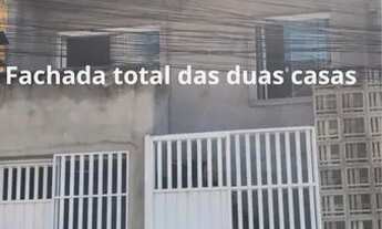 Imagem 2: Vendo Casas- casa Terroe, 1 andar e kitnet no fundo