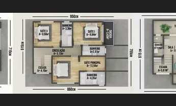 Imagem 2: CASA com 3 dormitórios à venda por R$ 1.414.080,00 no bairro Água Verde - CURITIBA / PR