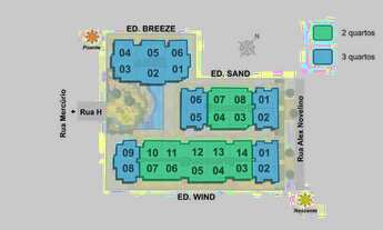 Imagem 2: Condomínio Ocean Garden - Apartamentos 2 ou 3 quartos perto da Praia do Forte - Cabo Frio