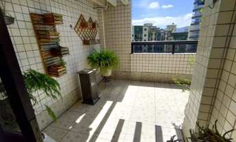 Imagem 4: Cobertura localizada na Tupi a 100 metros do mar com churrasqueira, piscina,vista mar, fin