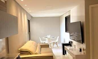 Imagem 2: Apartamento com 1 quarto todo ambientado a poucos metros da praia de Tambaú