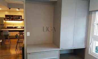 Imagem 6: Studio mobiiado e decorado em frente ao Parcão