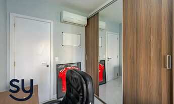 Imagem 15: Apartamento 1 dormitório no Trend, semimobiliado, sacada com churrasqueira