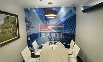 Imagem 7: LINDA SALA MODERNA E PLANEJADA , TODA MOBILIADA COM AR CONDICIONADO , COPA , 01 VAGA DE GA