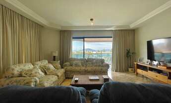 Imagem 5: Apartamento de frente para com mar com 4 suítes em prédio com lazer (piscina, churrasqueir