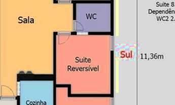 Imagem 6: Apartamento em Boa Viagem próximo ao Shopping Recife com 72m2 e 01 garagem coberta