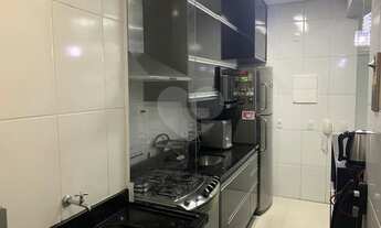 Imagem 1: 2 dormitórios, sendo 1 suíte, 1 banheiro social, sala 2 ambientes, cozinha planejada e áre