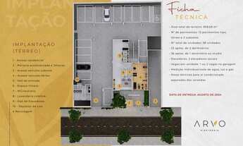 Imagem 5: Lançamento Arvo Ribeirânia 42 m² 1 dormitório, varanda gourmet com ótima localização e áre