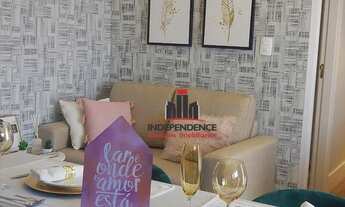 Imagem 2: Apartamento com 1 dormitório para alugar, 32 m² por R$ 2.722,85/mês - Jardim Aquarius - Sã