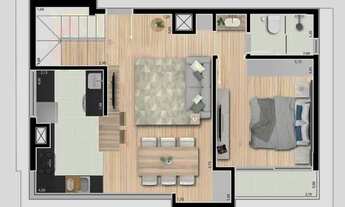 Imagem 3: APARTAMENTO com 2 dormitórios à venda por R$ 579.358,35 no bairro Boa Vista - CURITIBA / P