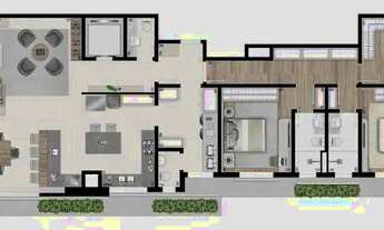 Imagem 3: COBERTURA com 4 dormitórios à venda por R$ 7.934.236,32 no bairro Batel - CURITIBA / PR