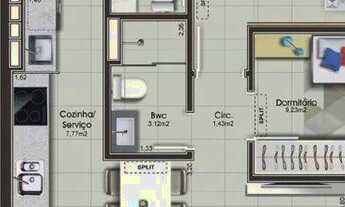 Imagem: Apartamento à venda 2 quartos em São José