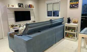 Imagem 4: Apartamento com 1 dormitório para alugar, 54 m² por R$ 3.680,00/mês - Anália Franco - São