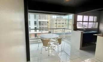 Imagem 4: Apartamento com 4 dormitórios para alugar, 110 m² por R$ 5.358,02/mês - Frente Mar - Balne