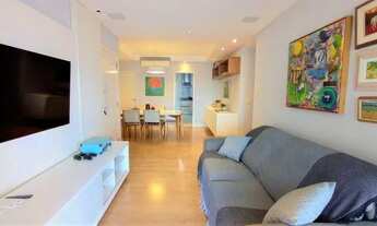 Imagem 1: Apartamento com 3 dormitórios para alugar, 124 m² por R$ 9.500,01 - Vila Rica - Santos/SP