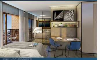 Imagem 3: EXCELENTE QUARTO E SALA COM VARANDA ( 11o and) - Caminho das Árvores