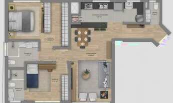 Imagem 5: Rio Branco - Apartamento Novo - 2 Dormitórios (1suíte) com vaga de garagem, próximo ao Par