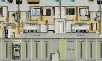 Imagem 6: Cobertura com 2 dormitórios à venda, 101 m² por R$ 440.000 - Altiplano Cabo Branco - João