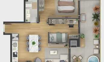 Imagem 7: APARTAMENTO com 3 dormitórios à venda por R$ 789.274,00 no bairro Seminário - CURITIBA / P