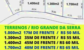 Imagem 7: Terrenos 1.000m2 à 1.700m2 a partir de 50 Mil Rio Grande da Serra Escritura