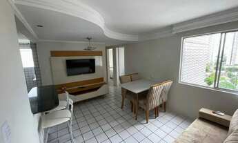 Imagem 2: Flat na Torre, 56m², alto, 1 quarto, 1 wcsoc., sala, cozinha americana, mobiliado ótimo l