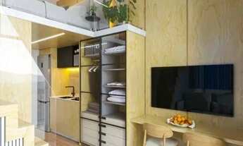 Imagem 2: Civitas - Studio Plex 20m² Open Space c/ sacada no Centro Cívico