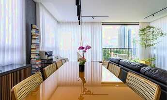 Imagem 2: Apartamento para aluguel e venda tem 157m² com 3 quartos sendo 3 suítes no Campo Belo